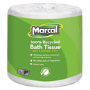 Marcal 100% Recycled Two-Ply Bath Tissue, Septic Safe, White, 330 Sheets/Roll, 48 Rolls/Carton - MRC6079 - TotalRestroom.com