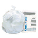 Heritage High-Density Waste Can Liners, 16 Gal, 8 Microns, 24" X 33", Natural, 1,000/Carton - HERZ4833LNR01 - TotalRestroom.com