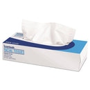 Boardwalk Office Packs Facial Tissue, 2-Ply, White, Flat Box, 100 Sheets/Box, 30 Boxes/Carton - BWK6500B - TotalRestroom.com