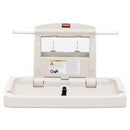 Rubbermaid Sturdy Station 2 Baby Changing Table, 33.5 X 21.5, Platinum - RCP781888 - TotalRestroom.com