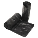 FlexSol Low Density Repro Can Liners, 2.4 Mil, 38" X 58", Black, 100/Carton - ESX3858GATS - TotalRestroom.com