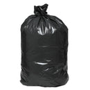 Boardwalk Low Density Repro Can Liners, 56 Gal, 1 Mil, 43" X 47", Black, 100/Carton - BWK529 - TotalRestroom.com