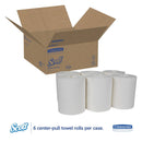Scott Essential Center-Pull Towels,Absorbency Pockets, 1Ply, 8X15, 250/Roll,6 Rolls/Ct - KCC01061 - TotalRestroom.com