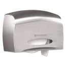 Scott Pro Coreless Jumbo Roll Tissue Dispenser, Ez Load, 6X9.8X14.3, Stainless Steel - KCC09601 - TotalRestroom.com