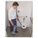 Unger Ergo Toilet Bowl Brush Complete: Wand, Brush Holder & 2 Heads - UNGBBWHR - TotalRestroom.com