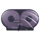 San Jamar Twin 9" Jbt Toilet Paper Dispenser, Oceans, 19 X 5 1/4 X 12, Black Pearl - SJMR4090TBK - TotalRestroom.com