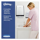 Kleenex Premiere Folded Towels, 7 4/5 X 12 2/5, White, 120/Pack, 25 Packs/Carton - KCC13253 - TotalRestroom.com