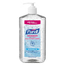 Purell Advanced Hand Sanitizer Refreshing Gel, Clean Scent, 20 Oz Pump Bottle, 12/Carton - GOJ302312 - TotalRestroom.com