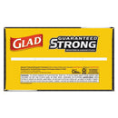 Glad Drawstring Large Trash Bags, 30 Gal, 1.05 Mil, 30" X 33", Black, 90/Carton - CLO78952 - TotalRestroom.com