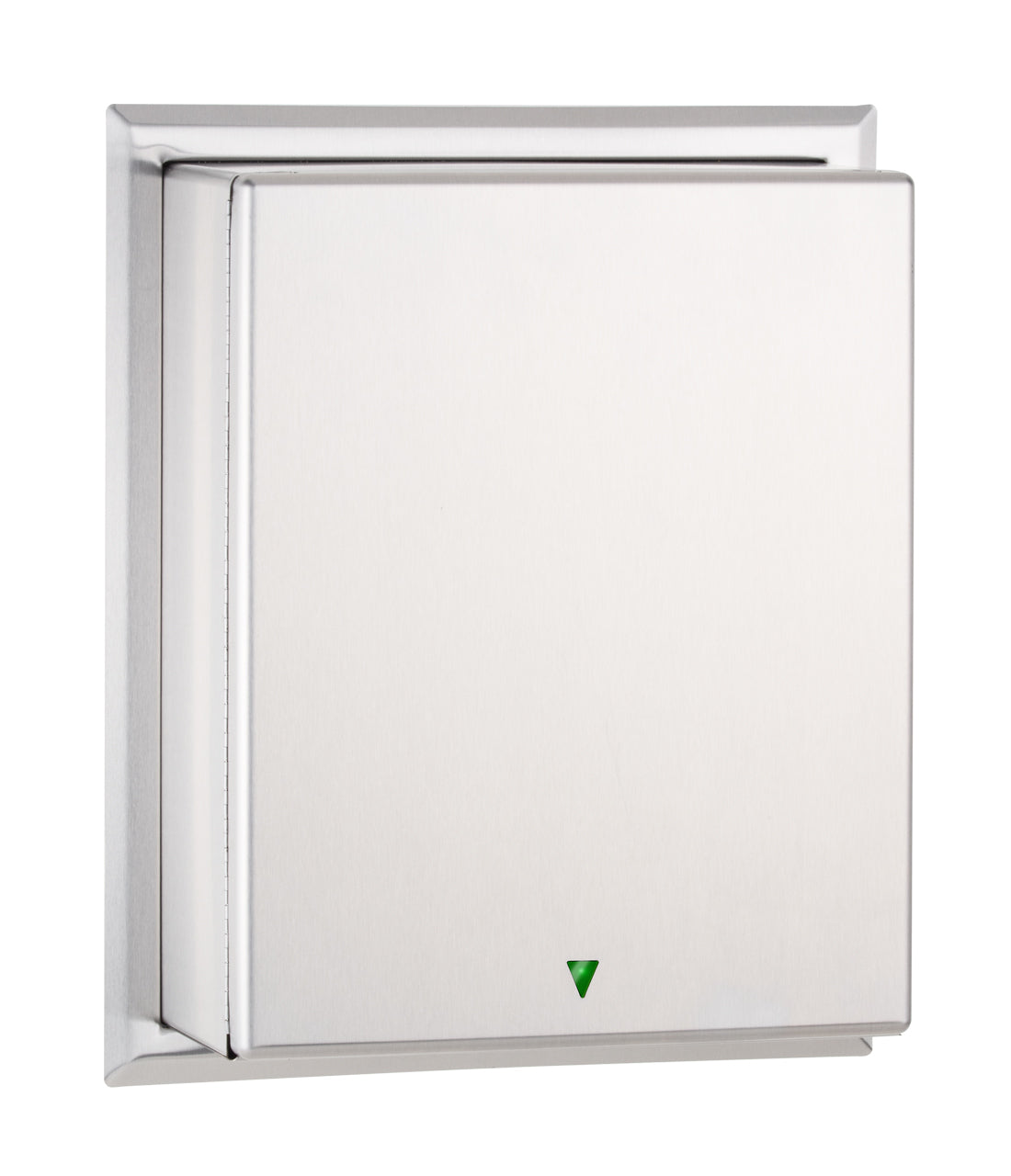 Bobrick B-29744 Automatic Commercial Paper Towel Dispenser, Semi-Recessed-Mounted, Stainless Steel