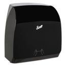 Scott Control Slimroll Manual Towel Dispenser, 12.63 X 10.2 X 16.13, Black - KCC47089 - TotalRestroom.com