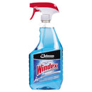 Windex Glass Cleaner With Ammonia-D, 32Oz Capped Bottle With Trigger, 12/Carton - SJN695237 - TotalRestroom.com