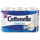 Cottonelle Clean Care Bathroom Tissue, Septic Safe, 1-Ply, White, 170 Sheets/Roll, 48 Rolls/Carton - KCC12456 - TotalRestroom.com