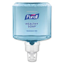 Purell Foodservice Healthy Soap Fragrance-Free Foam Es8 Refill, 1200 Ml, 2/Ct - GOJ777302 - TotalRestroom.com