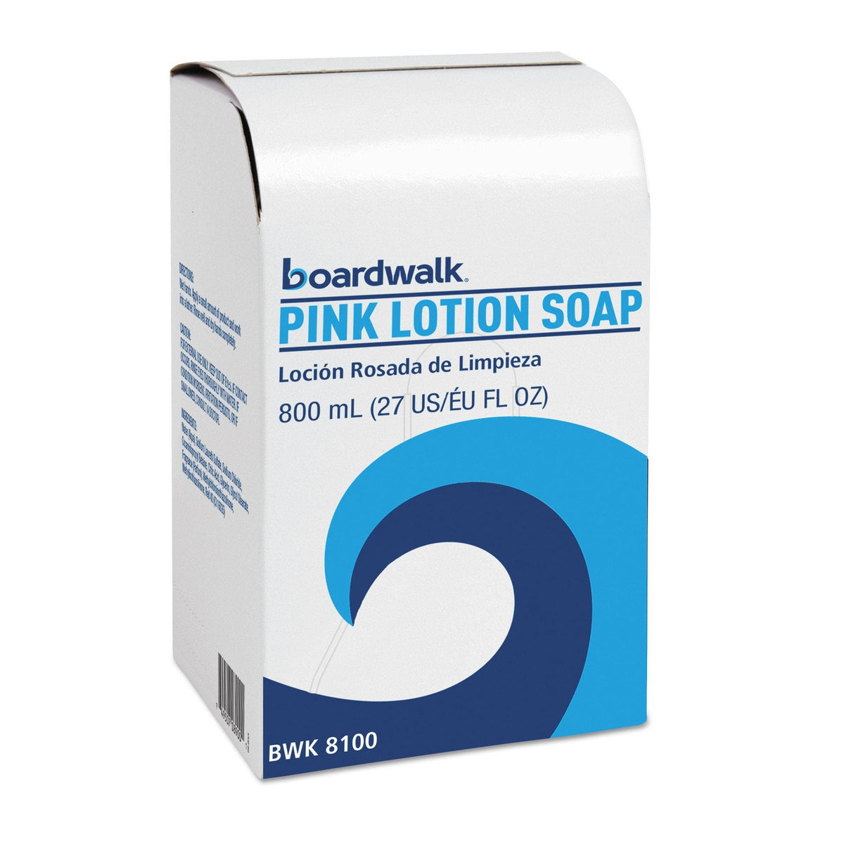 Boardwalk Mild Cleansing Pink Lotion Soap, Floral-Lavender, Liquid, 800Ml Box, 12/Carton - BWK8100CT - TotalRestroom.com