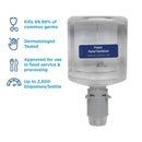 Georgia Pacific Pacific Blue Ultra Soap/Sanitizer Dispenser Refill, Unscented, 1000Ml, 4/Ct - GPC43335 - TotalRestroom.com