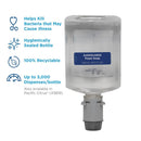 Georgia Pacific Pacific Blue Ultra Soap/Sanitizer Dispenser Refill, Unscented, 1200Ml, 4/Ct - GPC43818 - TotalRestroom.com