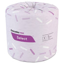 Cascades Select Standard Bath Tissue, 1-Ply, White, 4.25 X 3.8, 1000 Sheets/Roll, 96 Rolls/Carton - CSDB010 - TotalRestroom.com