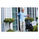 Glad Drawstring Large Trash Bags, 30 Gal, 1.05 Mil, 30" X 33", Black, 90/Carton - CLO78966 - TotalRestroom.com