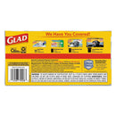 Glad Tall Kitchen Drawstring Trash Bags, 13 Gal, 0.72 Mil, 23.75" X 24.88", White, 240/Carton - CLO79008 - TotalRestroom.com