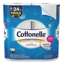 Cottonelle Ultra Cleancare Toilet Paper, Strong Tissue, Septic Safe, 1-Ply, White, 340 Sheets/Roll, 6 Rolls/Pack, 6 Packs/Carton - KCC47747 2.00% Off Auto renew - TotalRestroom.com