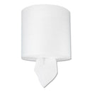 Boardwalk Tad Center-Pull Hand Towels, 1-Ply, 7 5/8" X 400 Ft, White, 6 Rolls/Carton - BWK6404 - TotalRestroom.com