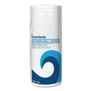 Boardwalk Household Perforated Roll Towels, 1-Ply, 11" X 8.8", White, 30 Rolls/Carton - BWK6282 - TotalRestroom.com