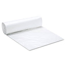 FlexSol High Density Coreless Can Liners, 45 Gal, 12 Microns, 40" X 48", Clear, 250/Carton - ESXBR4048M - TotalRestroom.com