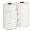 Georgia Pacific Jumbo Jr. Bath Tissue Roll, Septic Safe, 2-Ply, White, 1000 Ft, 8 Rolls/Carton - GPC13728 - TotalRestroom.com