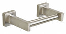 American Standard Toilet Paper Holder, CS Series, Double Post, (1) Roll, Brushed - 8335230.295