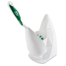 Libman Premium Angled Toilet Bowl Brush And Caddy, Green/White, 4/Carton - LBN1022CT - TotalRestroom.com