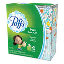 Puffs Plus Lotion Facial Tissue, 1-Ply, White, 56 Sheets/Box, 24 Boxes/Carton - PGC34899CT - TotalRestroom.com