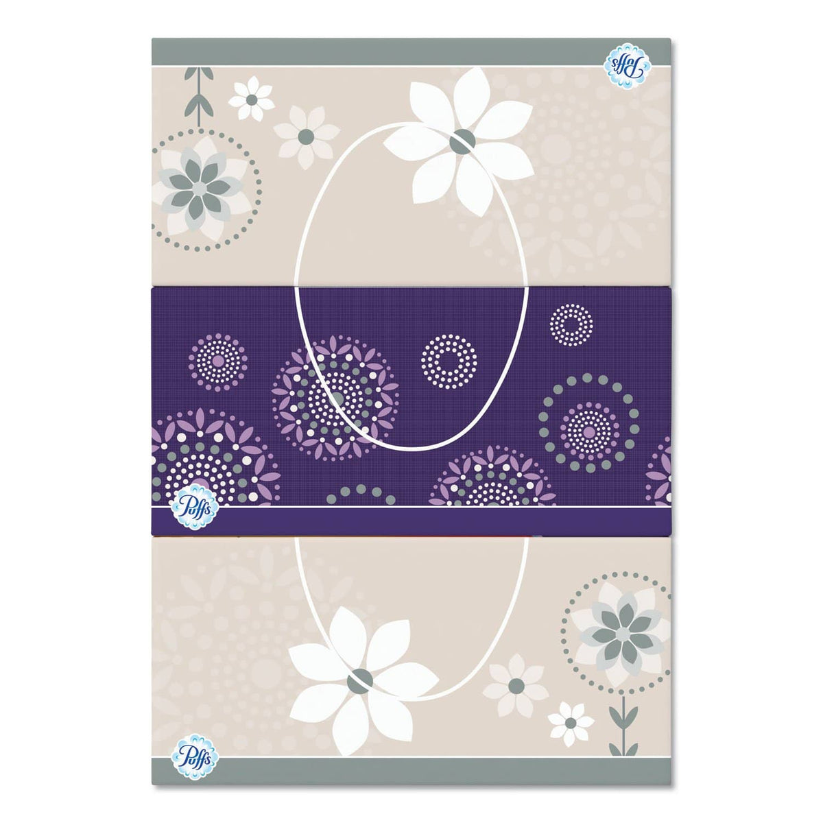 Puffs White Facial Tissue, 2-Ply, White, 180 Sheets/Box, 3 Boxes/Pack - PGC87615PK - TotalRestroom.com