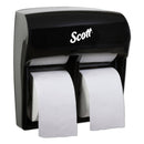 Scott Pro High Capacity Coreless Srb Tissue Dispenser, 11 1/4 X 6 5/16 X 12 3/4, Black - KCC44518 - TotalRestroom.com