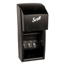 Scott Essential Srb Tissue Dispenser, 6 6/10 X 6 X 13 6/10, Plastic, Smoke - KCC09021 - TotalRestroom.com