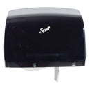Scott Pro Coreless Jumbo Roll Tissue Dispenser, 14 1/10 X 5 4/5 X 10 2/5, Black - KCC34831 - TotalRestroom.com
