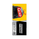 Glad Drawstring Large Trash Bags, 30 Gal, 1.05 Mil, 30" X 33", Black, 90/Carton - CLO78966 - TotalRestroom.com