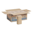 Georgia Pacific Pacific Blue Basic M-Fold Paper Towels, 9.2 X 9.4, Brown, 250/Pack, 16 Packs/Carton - GPC23304 - TotalRestroom.com