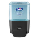 Purell ES4 Soap Push-Style Foam Soap Dispenser, 1200 Ml, 4.88" X 8.8" X 11.38", Graphite - GOJ503401 - TotalRestroom.com
