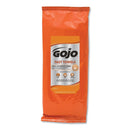 Gojo Fast Towels Hand Cleaning Towels, 10 X 9, Fresh Citrus, Blue, 60/Pack - GOJ628506PK - TotalRestroom.com