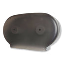 GEN Twin Tissue Dispenser, 19.5" X 5.5" X 11.25", Transparent - GEN1602 - TotalRestroom.com
