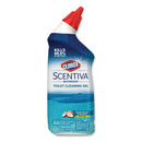 Clorox Scentiva Manual Toilet Bowl Cleaner, Pacific Breeze & Coconut, 24Oz Bottle, 6/Ct - CLO31788 - TotalRestroom.com