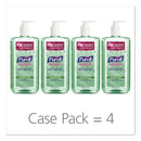 Purell Advanced Hand Sanitizer Soothing Gel, Fresh Scent With Aloe And Vitamin E, 1 L Pump Bottle, 4/Carton - GOJ308104CMR - TotalRestroom.com