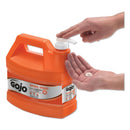 Gojo Natural Orange Pumice Hand Cleaner, Citrus, 1 Gal Pump Bottle - GOJ095504EA - TotalRestroom.com