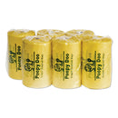 Poopy Doo Diaper Disposal Bags, 14 Microns, 7" X 15", Yellow, 2,400/Carton - CWDPDB6400 - TotalRestroom.com