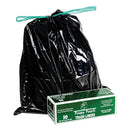 Poopy Pouch Heavy Duty Trash Liners, 13 Gal, 1.5 Mil, 27.5" X 29", Black, 50/Box - CWDPP13GALBAGS - TotalRestroom.com