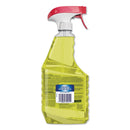 Windex Multi-Surface Disinfectant Cleaner, Lemon Scent, 23 Oz Spray Bottle, 8/Carton - SJN305498 - TotalRestroom.com