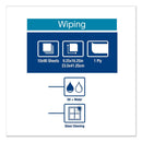 Tork Heavy-Duty Paper Wiper, 9.25 X 16.25, White, 90 Wipes/Box, 10 Boxes/Carton - TRK450175 - TotalRestroom.com