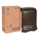 Tork Folded Towel Dispenser, 11 3/4 X 6 1/4 X 18, Smoke - TRK73TR - TotalRestroom.com