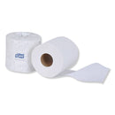 Tork Advanced Bath Tissue, Septic Safe, 2-Ply, White, 500 Sheets/Roll, 80 Rolls Carton - TRK245989 - TotalRestroom.com